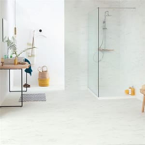 Quickstep pvc Ambient Click AMCL40136 Carrara marmer wit